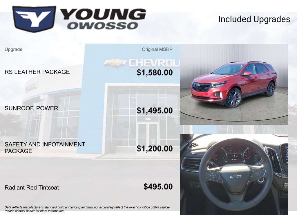 Certified 2024 Chevrolet Equinox RS w/ RS Leather Package FWD image 4
