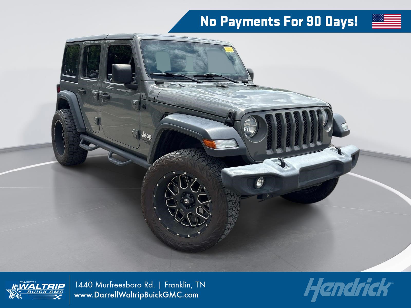 Used 2018 Jeep Wrangler Unlimited Sport