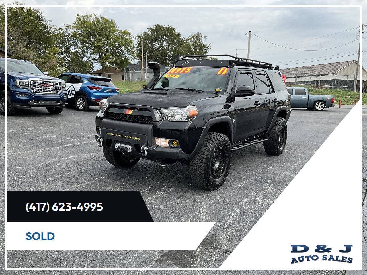 Used 2011 Toyota 4Runner Trail