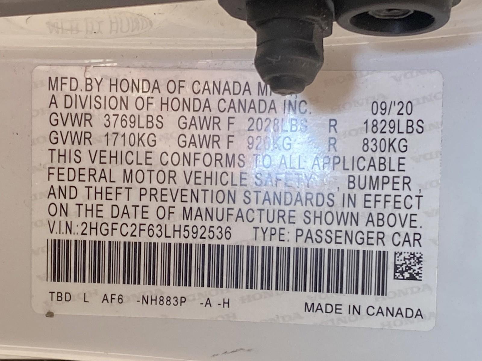 Used 2020 Honda Civic LX image 23