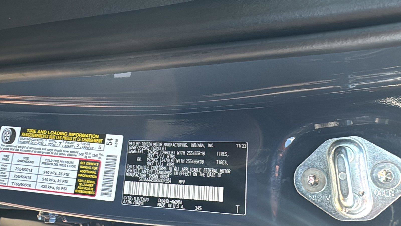 Used 2024 Toyota Grand Highlander FWD image 26