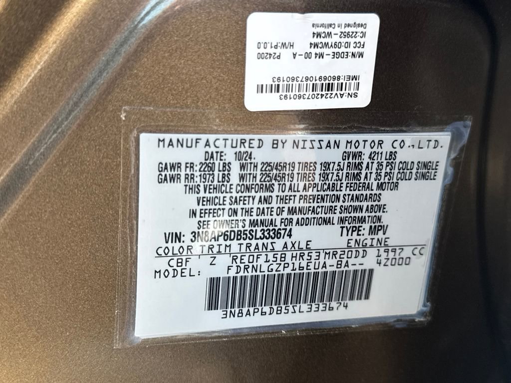 Certified 2025 Nissan Kicks SR image 31