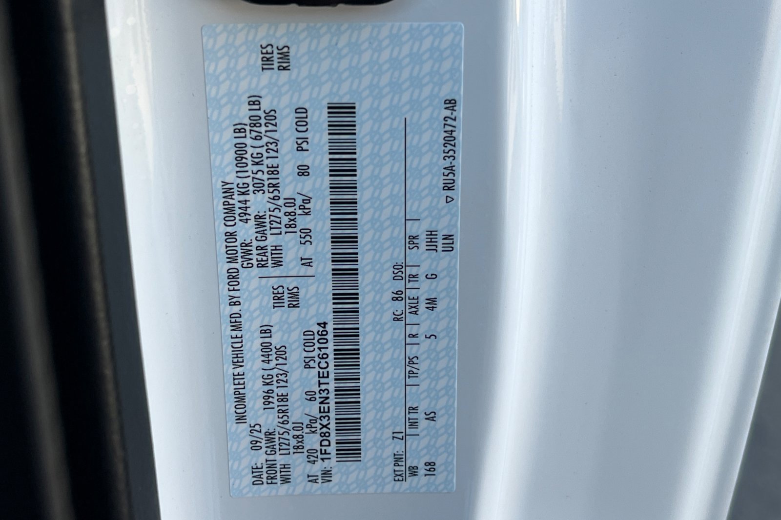 New 2026 Ford F350 XL w/ XL Chrome Package image 30