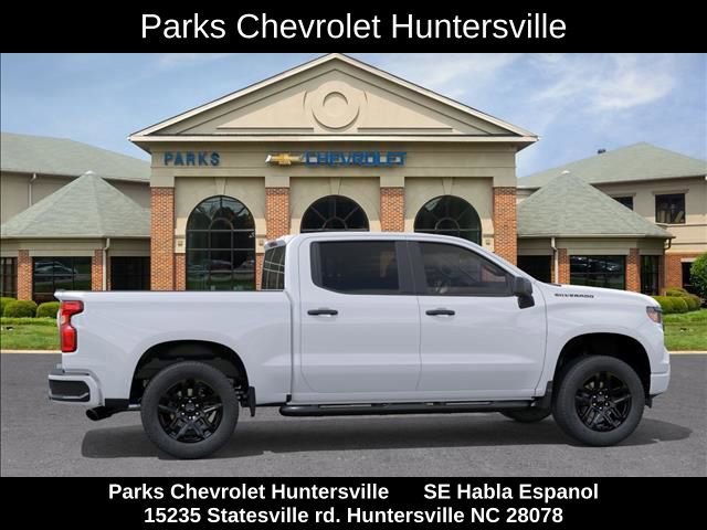 New 2026 Chevrolet Silverado 1500 Custom w/ Turbomax Blackout Package RWD image 6