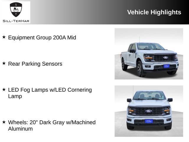 Certified 2025 Ford F150 STX w/ Equipment Group 200A image 4