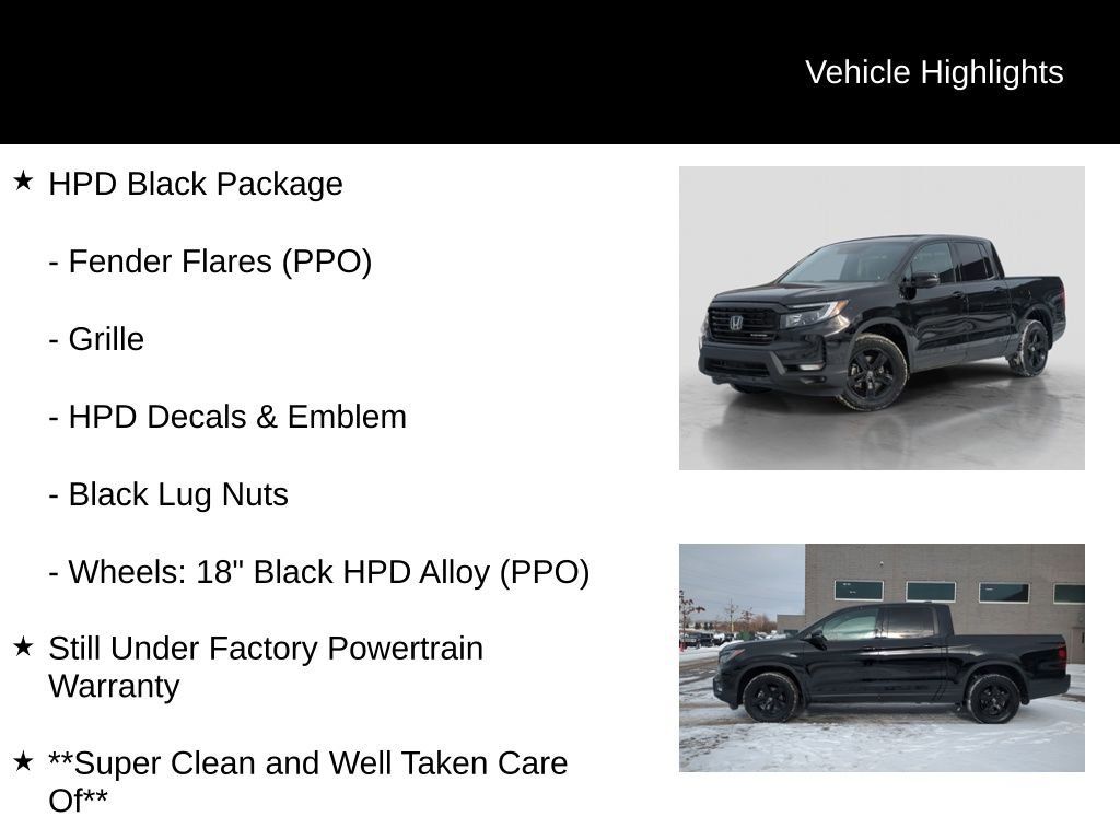 Used 2023 Honda Ridgeline Black Edition image 5