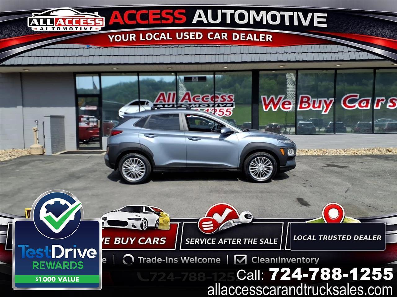 Used 2021 Hyundai Kona SEL FWD image 1