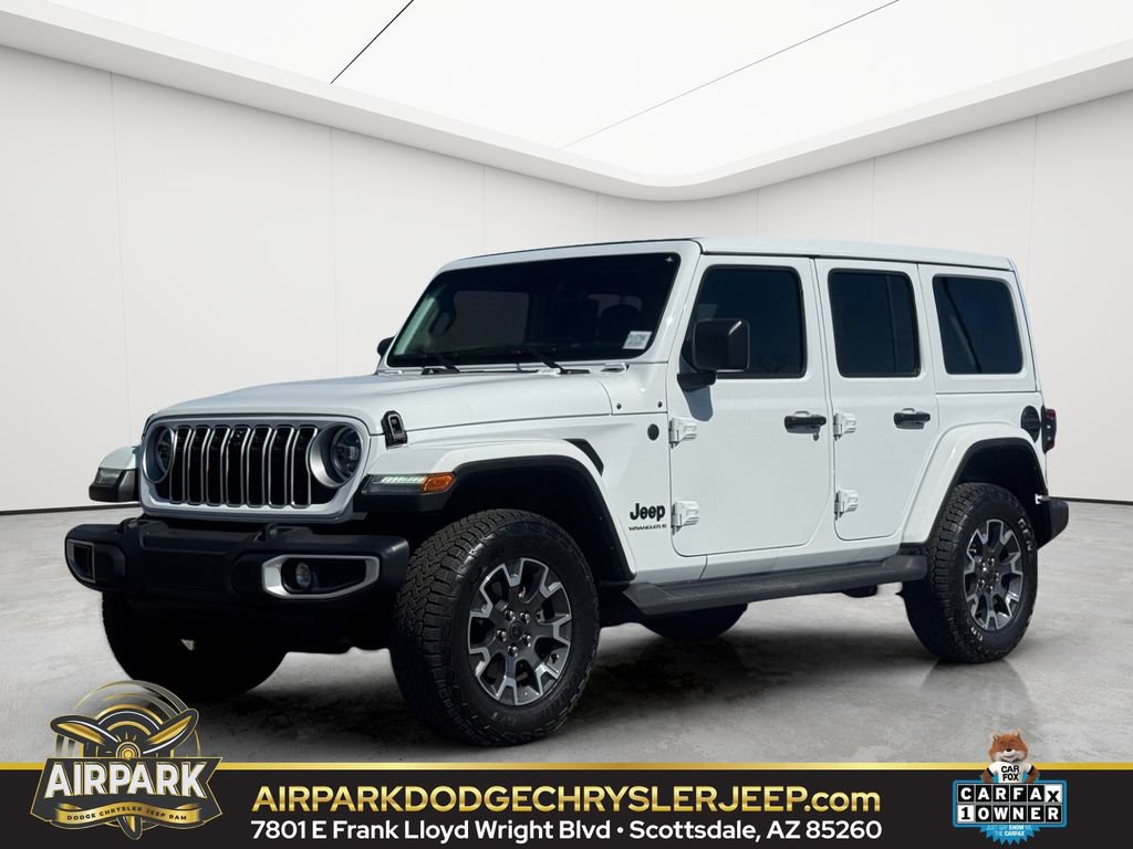 Certified 2025 Jeep Wrangler Unlimited Sahara AWD/4WD image 1