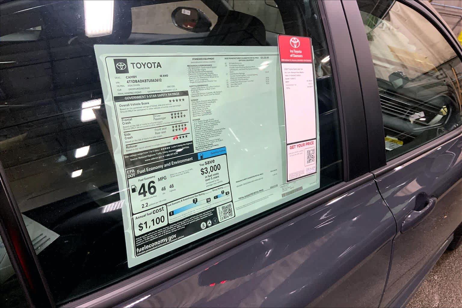 New 2026 Toyota Camry SE AWD/4WD image 21