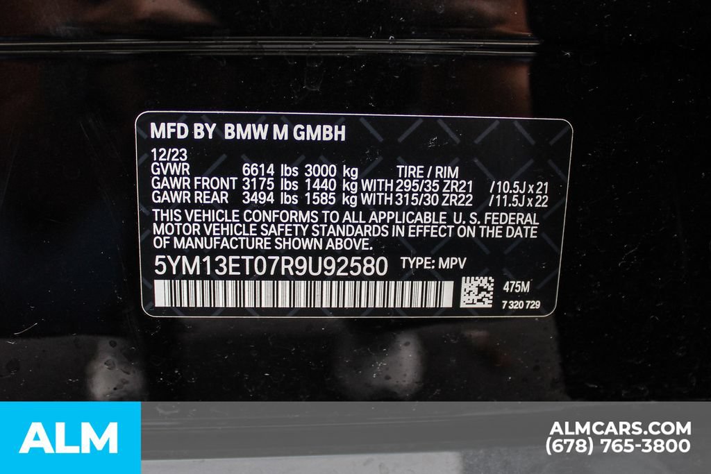 Used 2024 BMW X5 M Competition w/ Executive Package AWD/4WD image 42