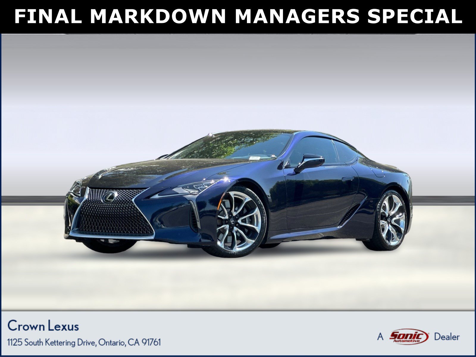 Used 2018 Lexus LC 500 Coupe w/ Sport Package