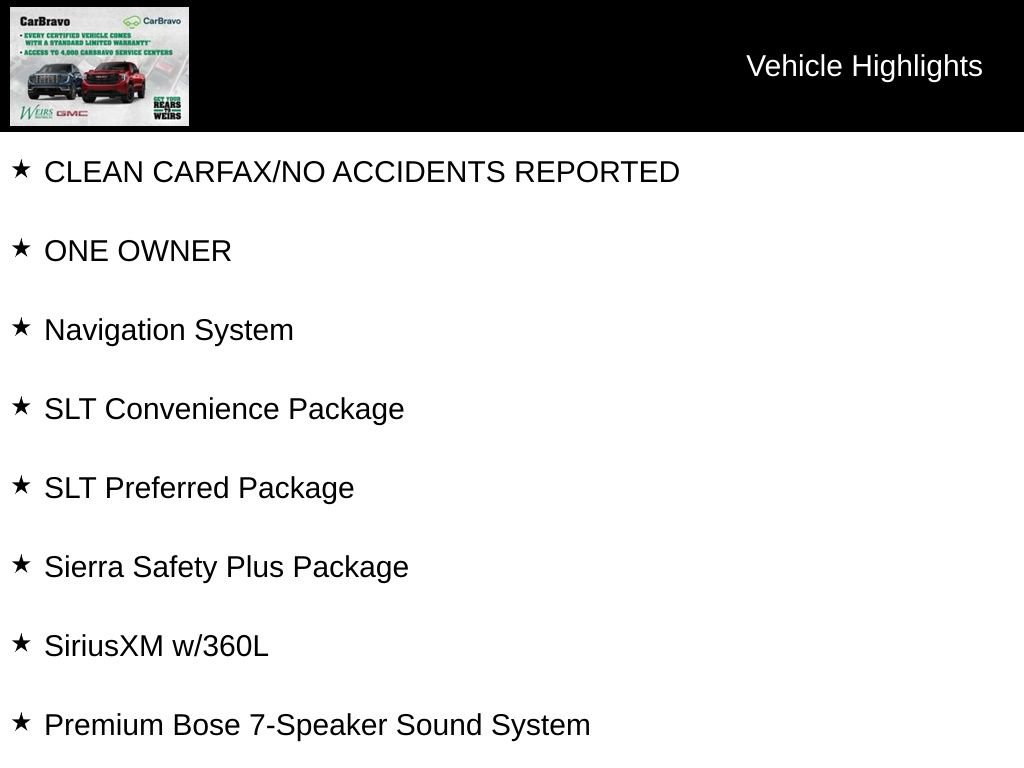 Certified 2022 GMC Sierra 1500 SLT w/ SLT Premium Plus Package AWD/4WD image 14