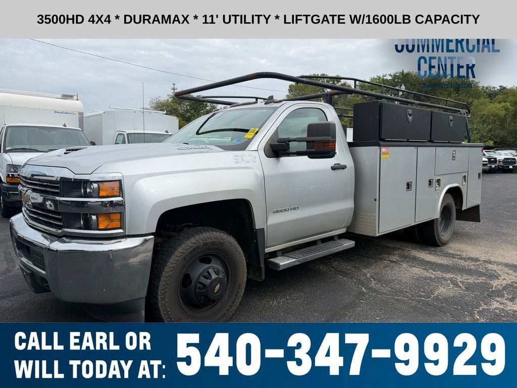 Used 2018 Chevrolet Silverado 3500 W/T w/ WT Convenience Package AWD/4WD video 1