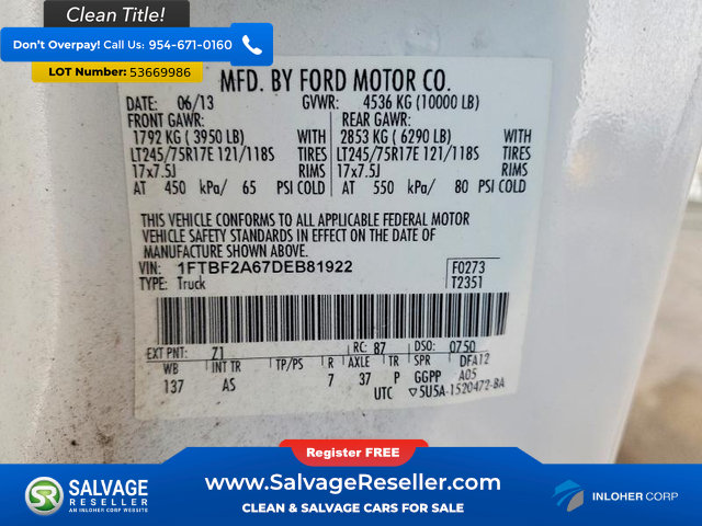 Used 2013 Ford F250 XL RWD image 17