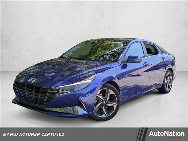 Certified 2021 Hyundai Elantra SEL w/ Convenience + Premium Package FWD image 1