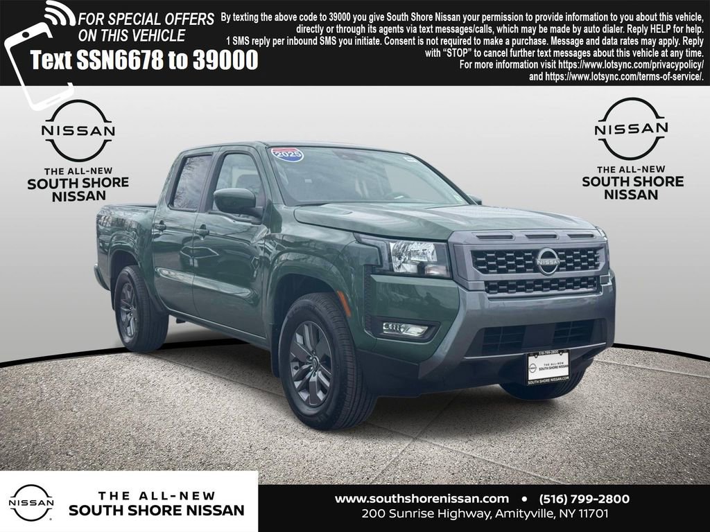 Used 2025 Nissan Frontier SV w/ SV Convenience Package RWD image 1