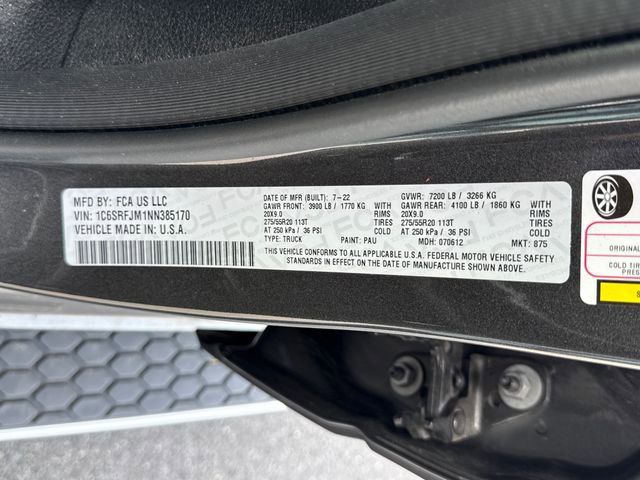 Used 2022 RAM 1500 Laramie AWD/4WD image 23