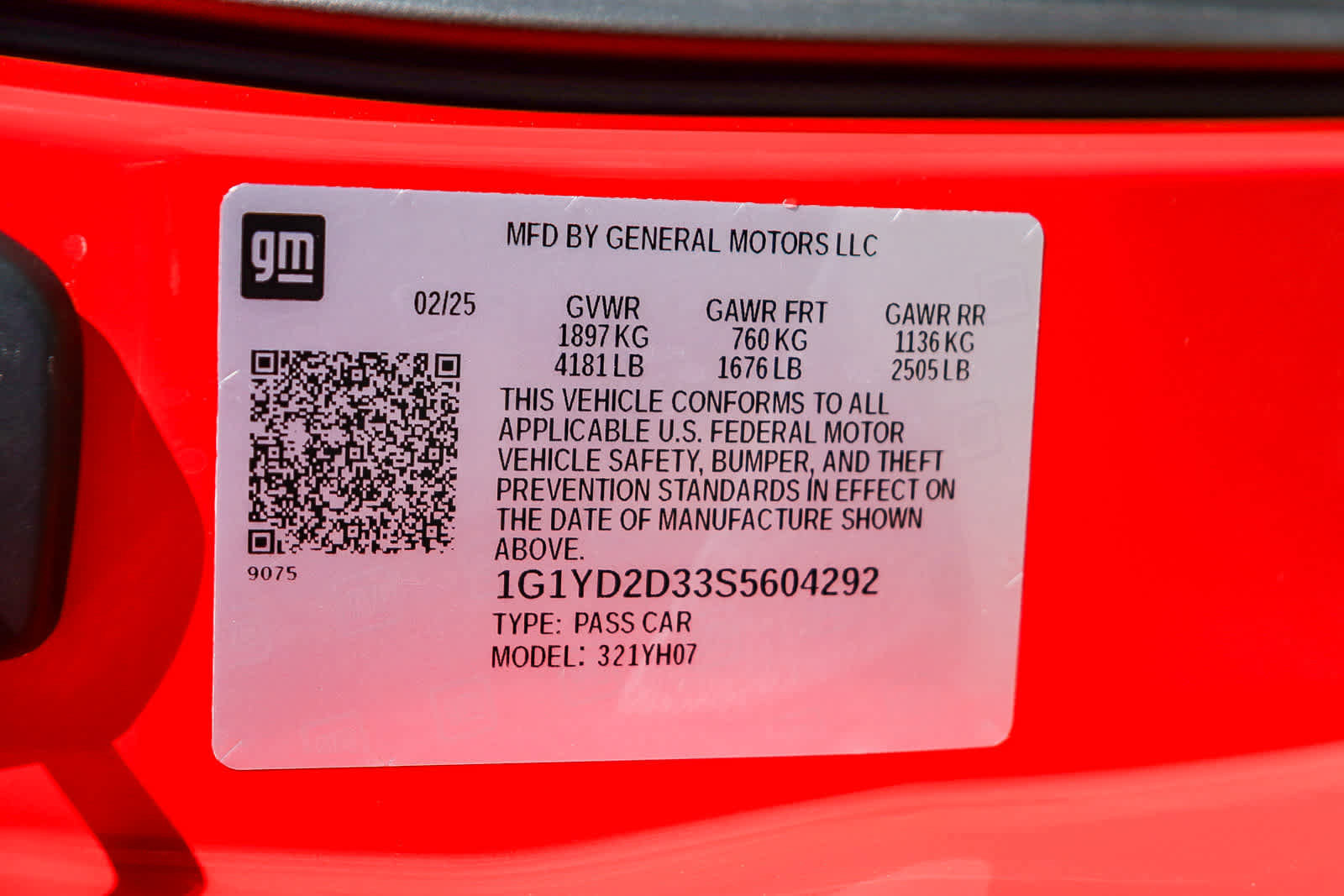 Used 2025 Chevrolet Corvette Z06 image 40