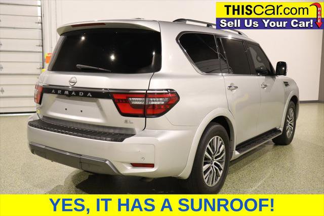 Used 2021 Nissan Armada SL w/ Captain's Chairs Package image 7