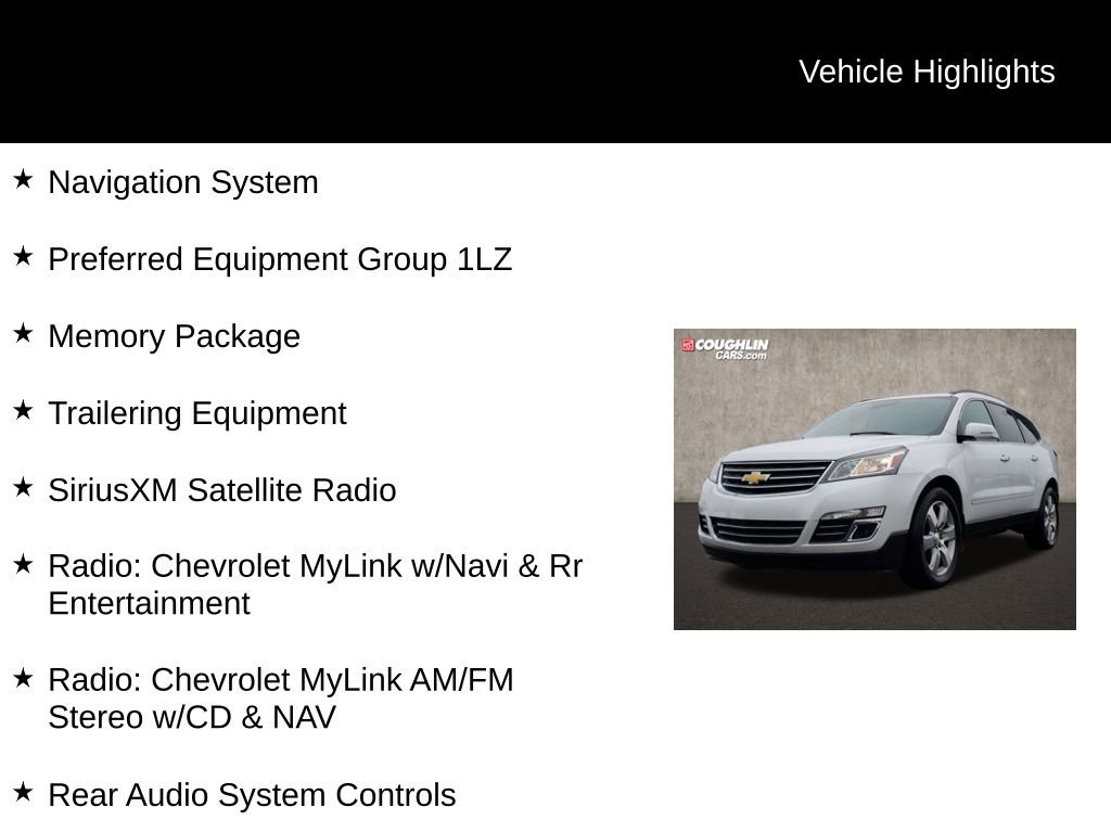 Used 2016 Chevrolet Traverse LTZ image 2