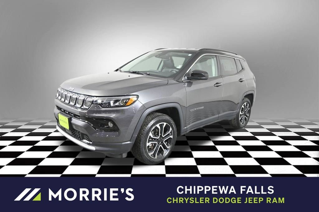 Used 2022 Jeep Compass Limited AWD/4WD image 1