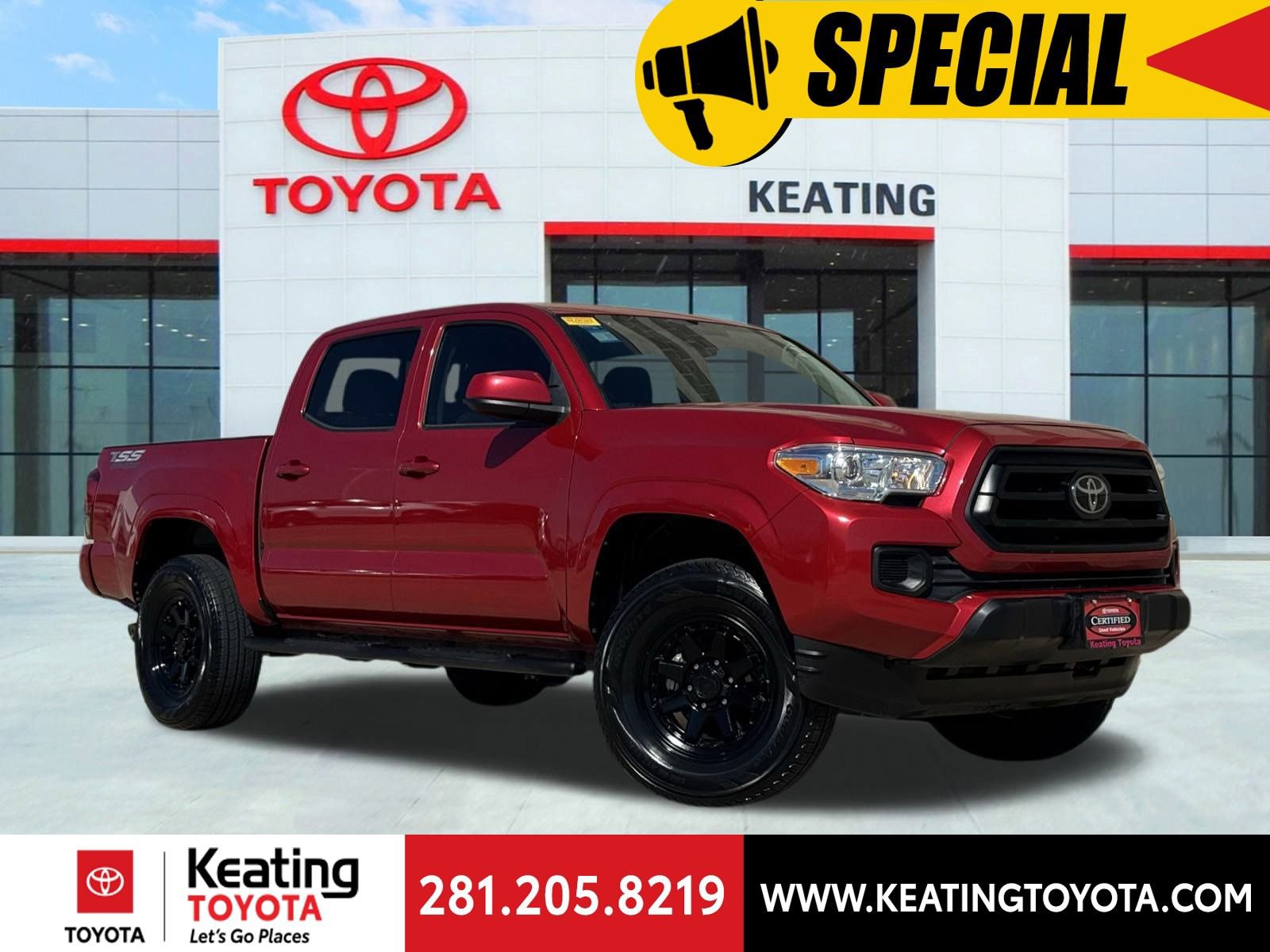 Certified 2023 Toyota Tacoma SR
