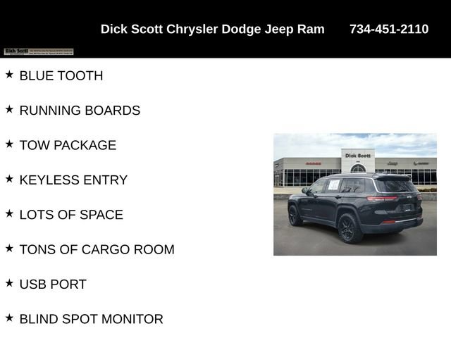 Used 2021 Jeep Grand Cherokee L Laredo w/ Luxury Tech Group I AWD/4WD image 17