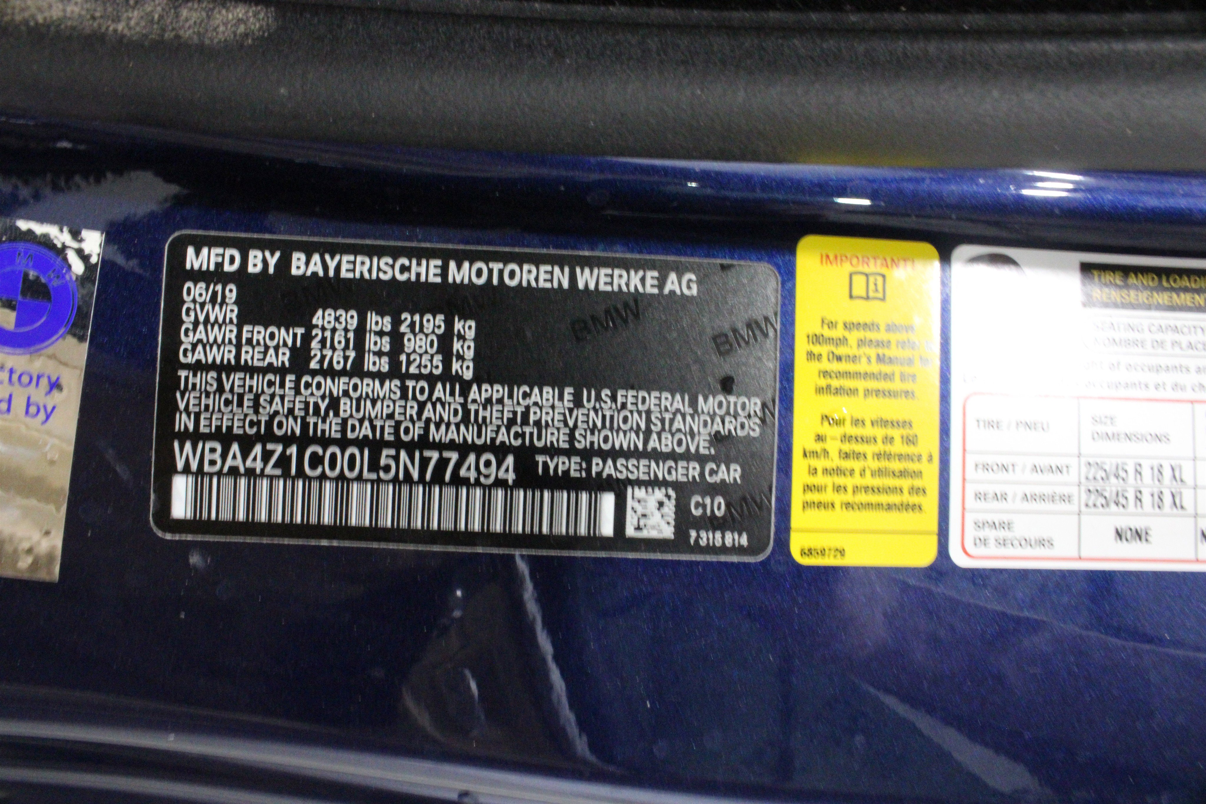 Used 2020 BMW 430i Convertible w/ Convenience Package RWD image 34