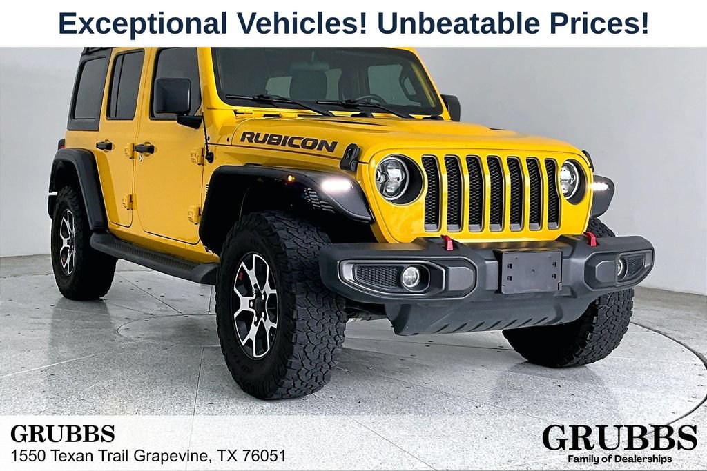 Used 2021 Jeep Wrangler Unlimited Rubicon AWD/4WD image 1