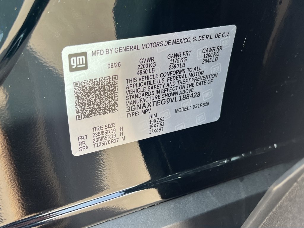 New 2027 Chevrolet Equinox RS w/ Convenience Package III AWD/4WD image 29