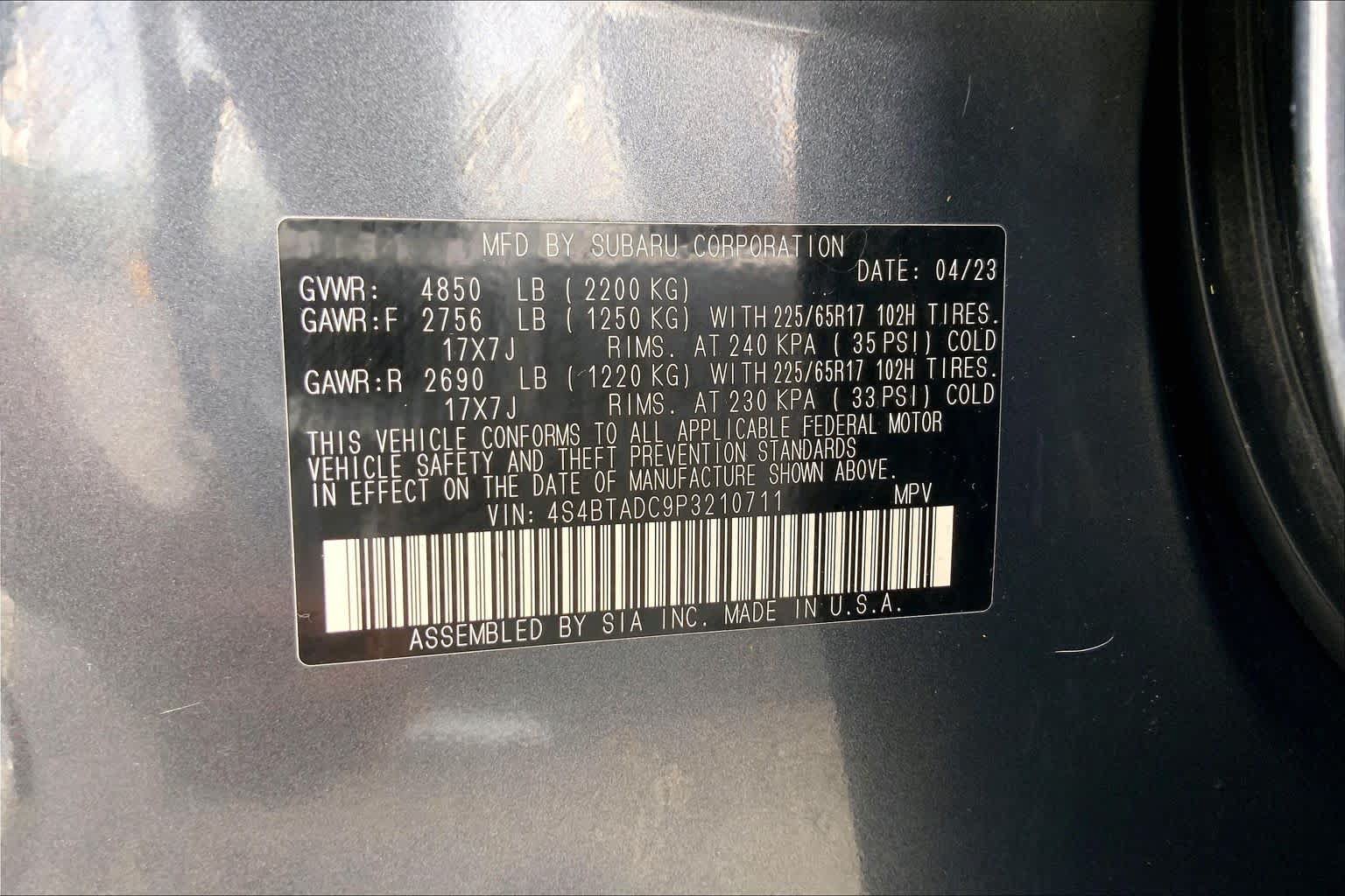 Used 2023 Subaru Outback Premium AWD/4WD image 36