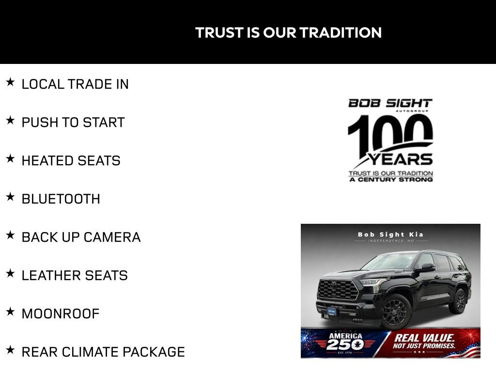 Used 2024 Toyota Sequoia Platinum AWD/4WD image 2