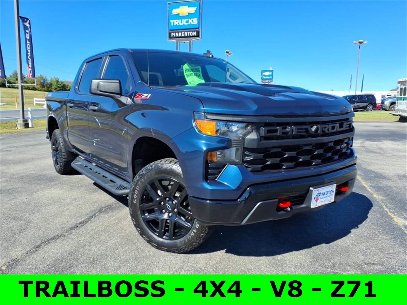 Used 2022 Chevrolet Silverado 1500 Custom Trail Boss
