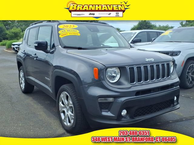 Certified 2023 Jeep Renegade Limited w/ Sun/Sound Group
