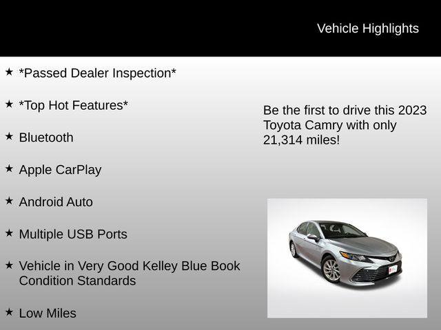 Certified 2023 Toyota Camry LE image 6