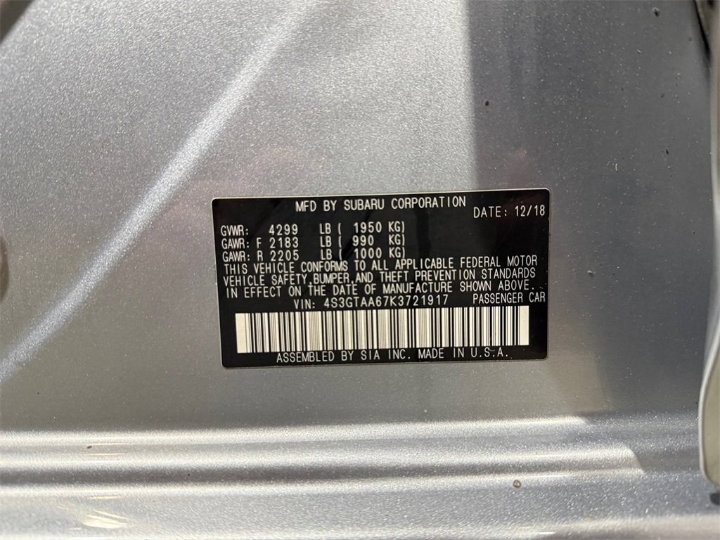 Used 2019 Subaru Impreza 2.0i image 31