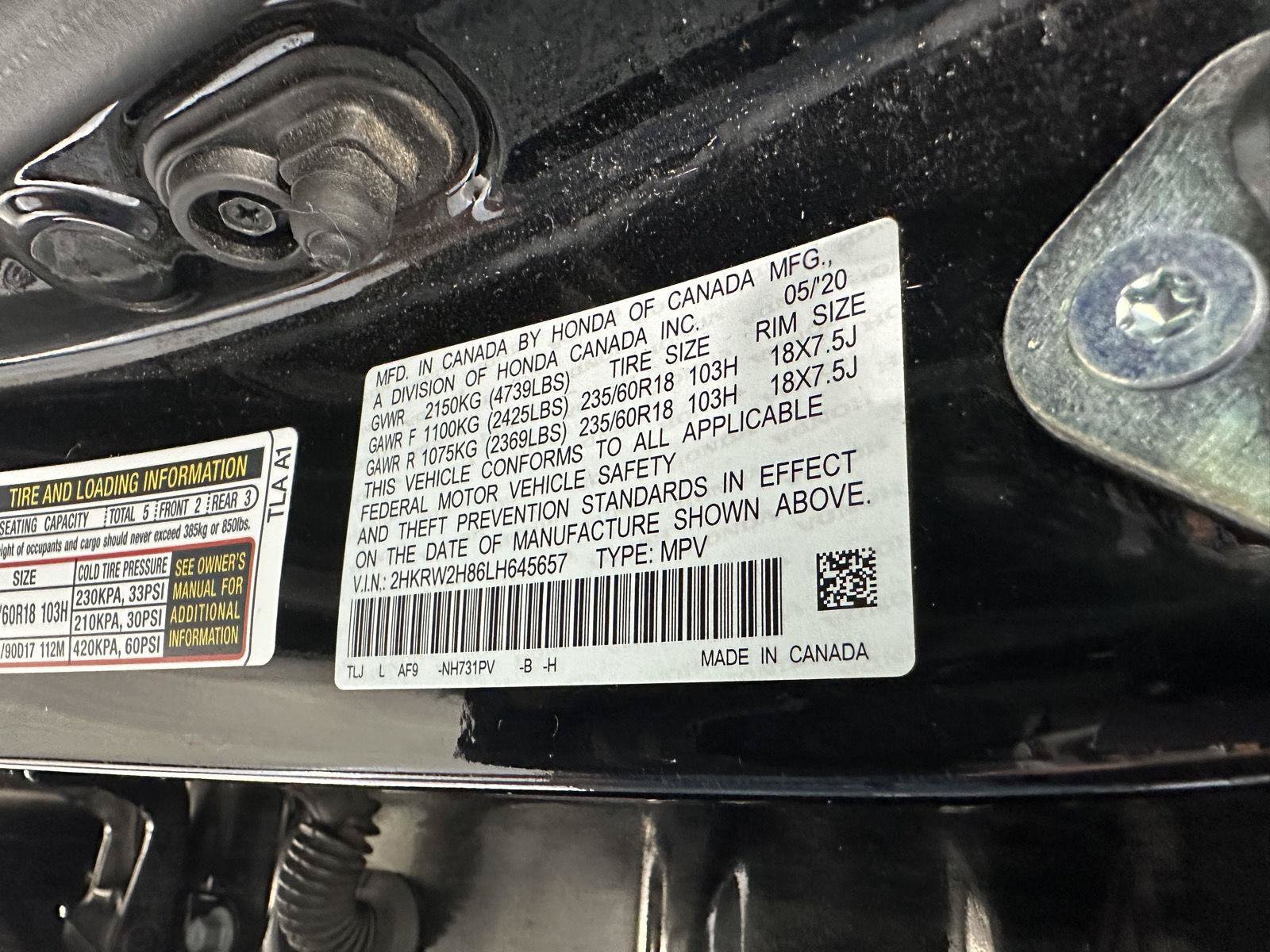 Used 2020 Honda CR-V EX-L image 16