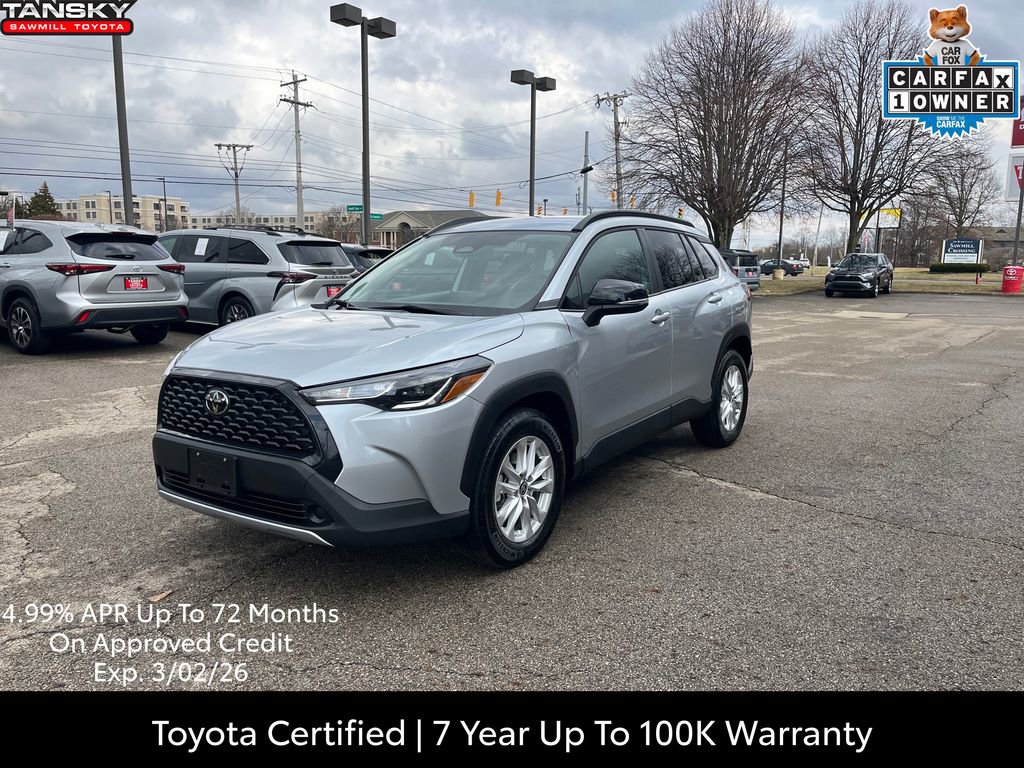 Certified 2025 Toyota Corolla Cross LE
