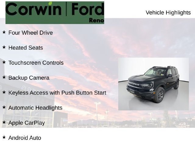 Used 2024 Ford Bronco Sport Badlands w/ Premium Package AWD/4WD image 7