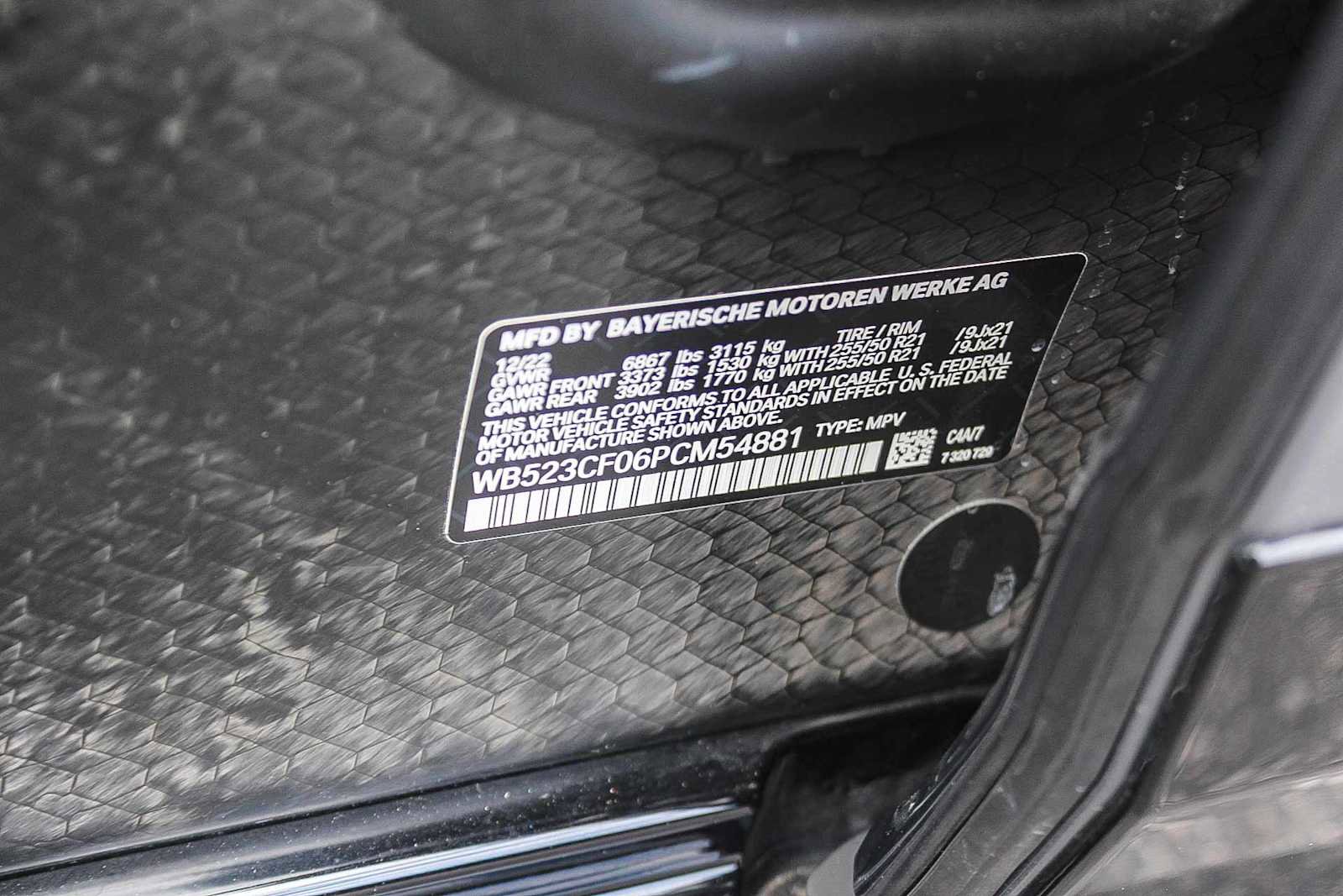 Certified 2023 BMW iX xDrive50 w/ Sport Package image 44