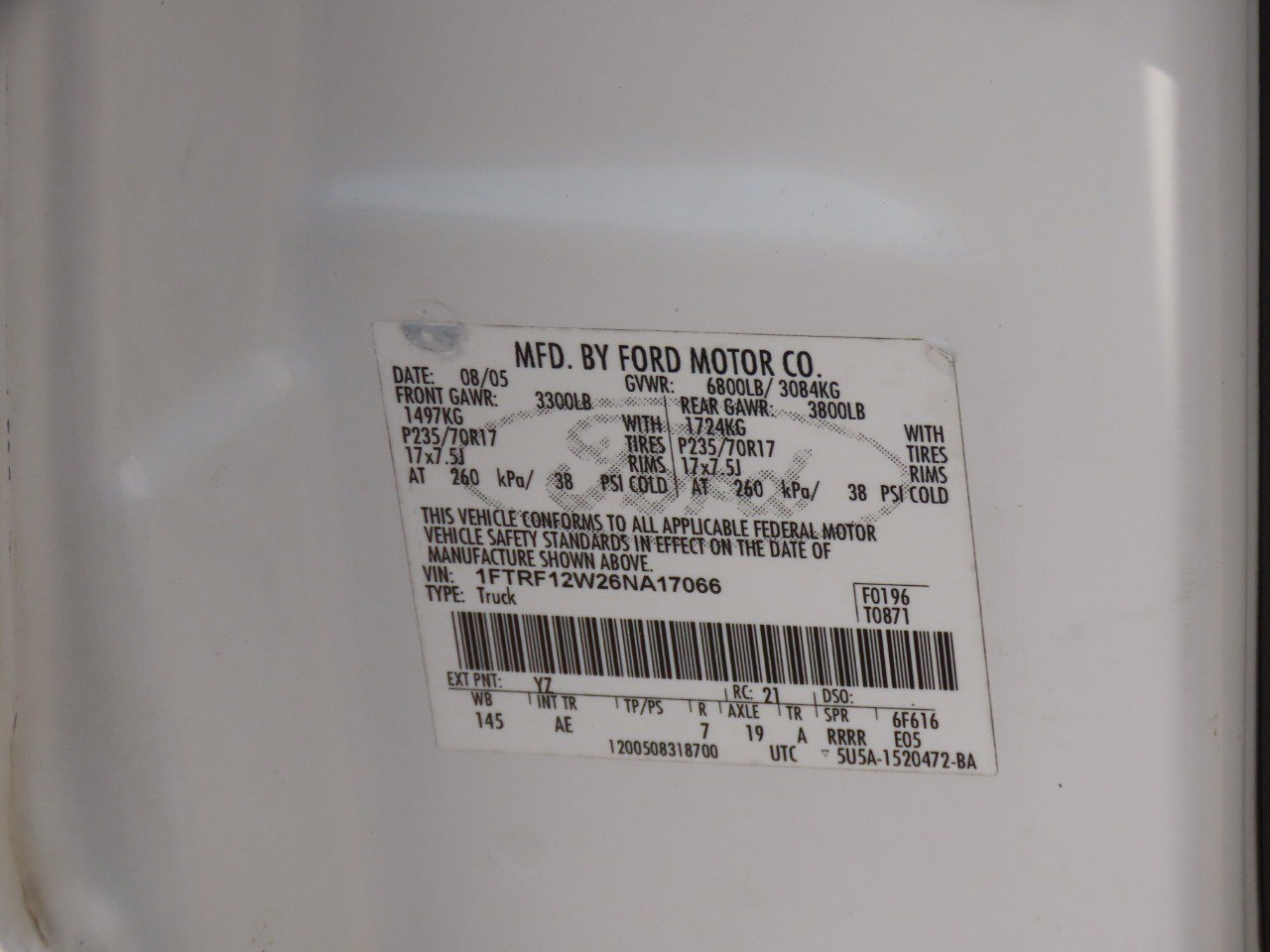 Used 2006 Ford F150 XL RWD image 22
