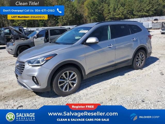Used 2017 Hyundai Santa Fe SE w/ SE Premium Package 02