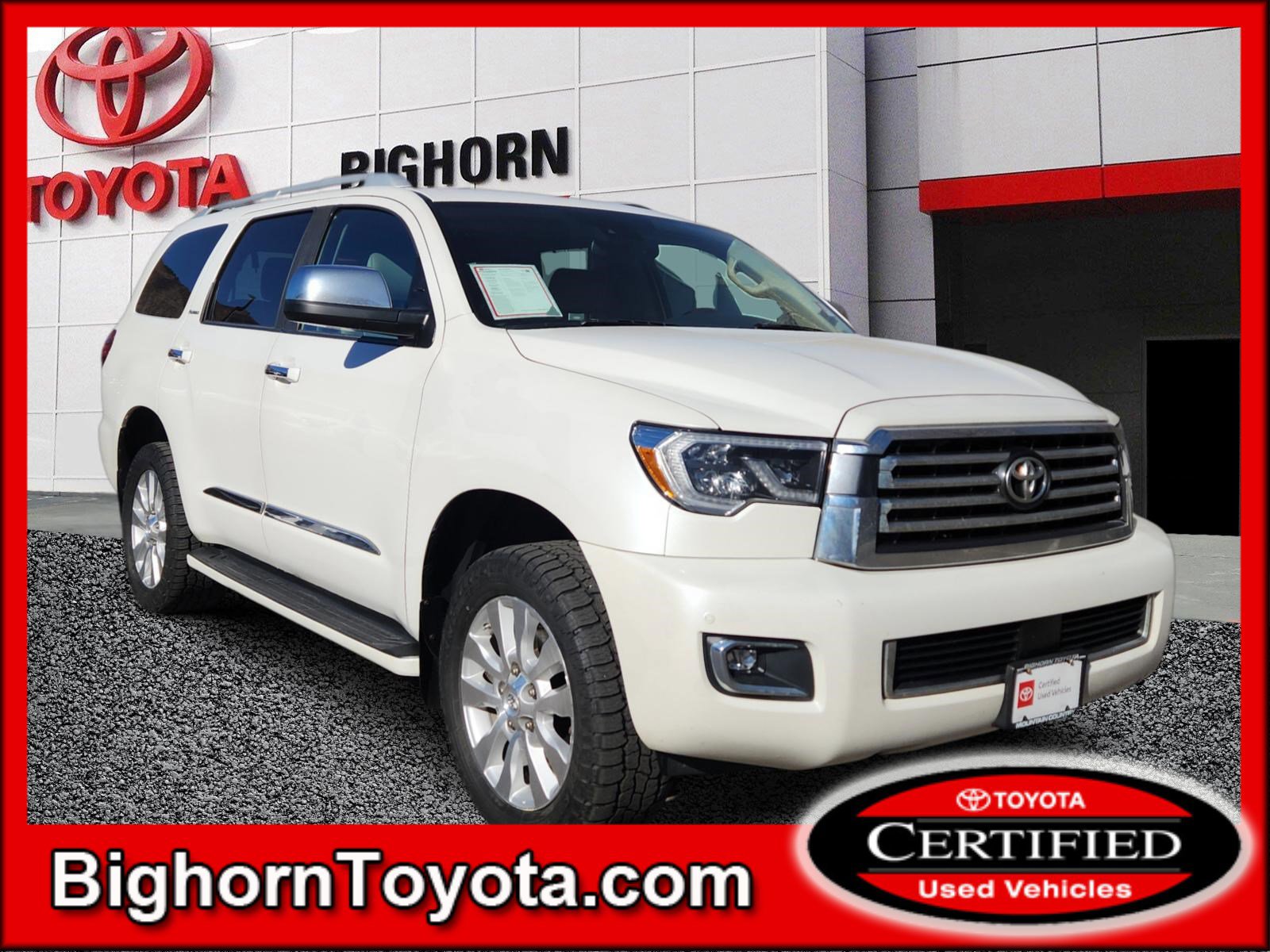 Certified 2020 Toyota Sequoia Platinum image 1