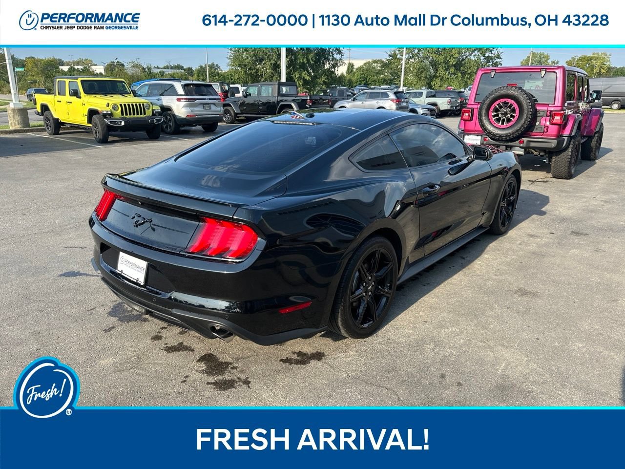 Used 2018 Ford Mustang Premium w/ Black Accent Package RWD image 4