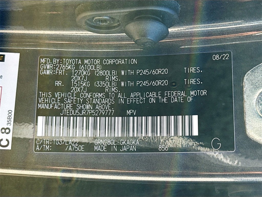 Used 2023 Toyota 4Runner Limited image 35