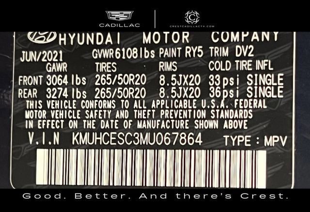 Used 2021 Genesis GV80 3.5T w/ Advanced Package 06 AWD/4WD image 30