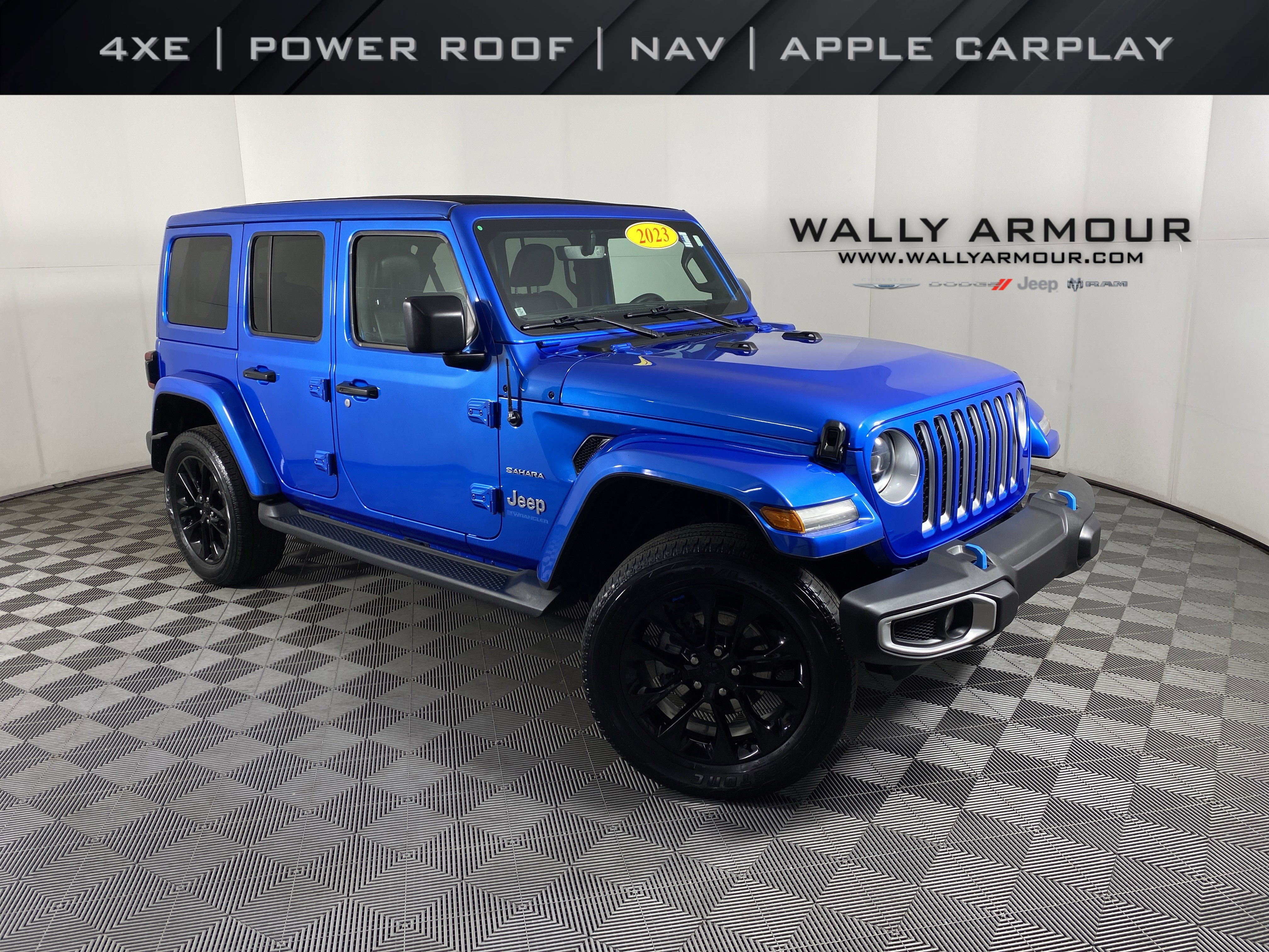 Used 2023 Jeep Wrangler Sahara w/ Cold Weather Group image 1