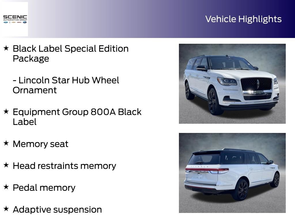 Used 2022 Lincoln Navigator L Black Label AWD/4WD image 10