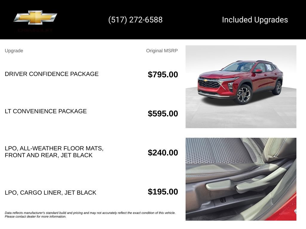 Used 2025 Chevrolet Trax LT w/ Driver Confidence Package FWD image 15