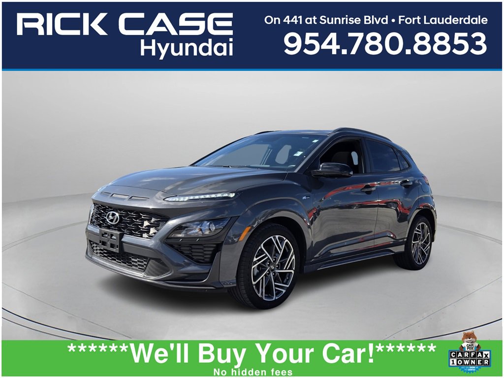 Certified 2023 Hyundai Kona N Line w/ Cargo Package image 1